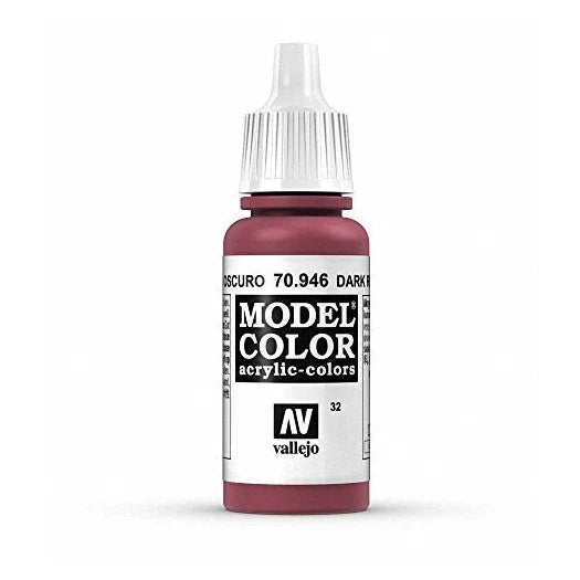 Vallejo Model Color Acrylic Paint, Dark Red
