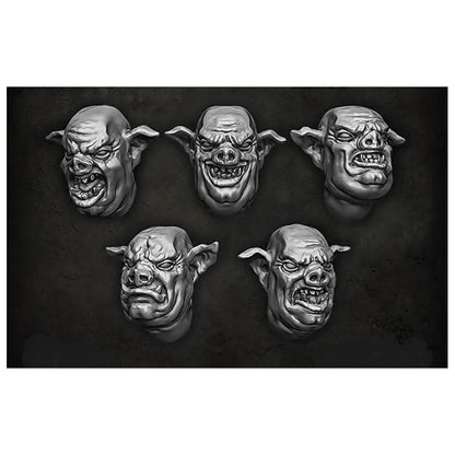 Green Stuff World for Models and Miniatures Pig Hybrid Heads S294