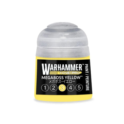 Warhammer Tone Pro Paint Megaboss Yellow 3 12Ml - Citadel Acrylic
