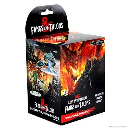 D&D Icons of the Realms: Fangs & Talons Single Booster (New in Box)