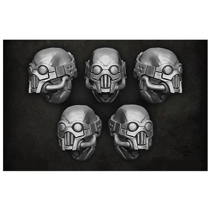 Green Stuff World for Models and Miniatures Raiders Heads S139