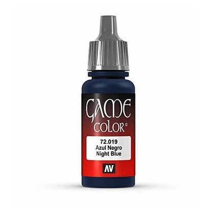 Vallejo Game Color Night Blue Paint, 17ml
