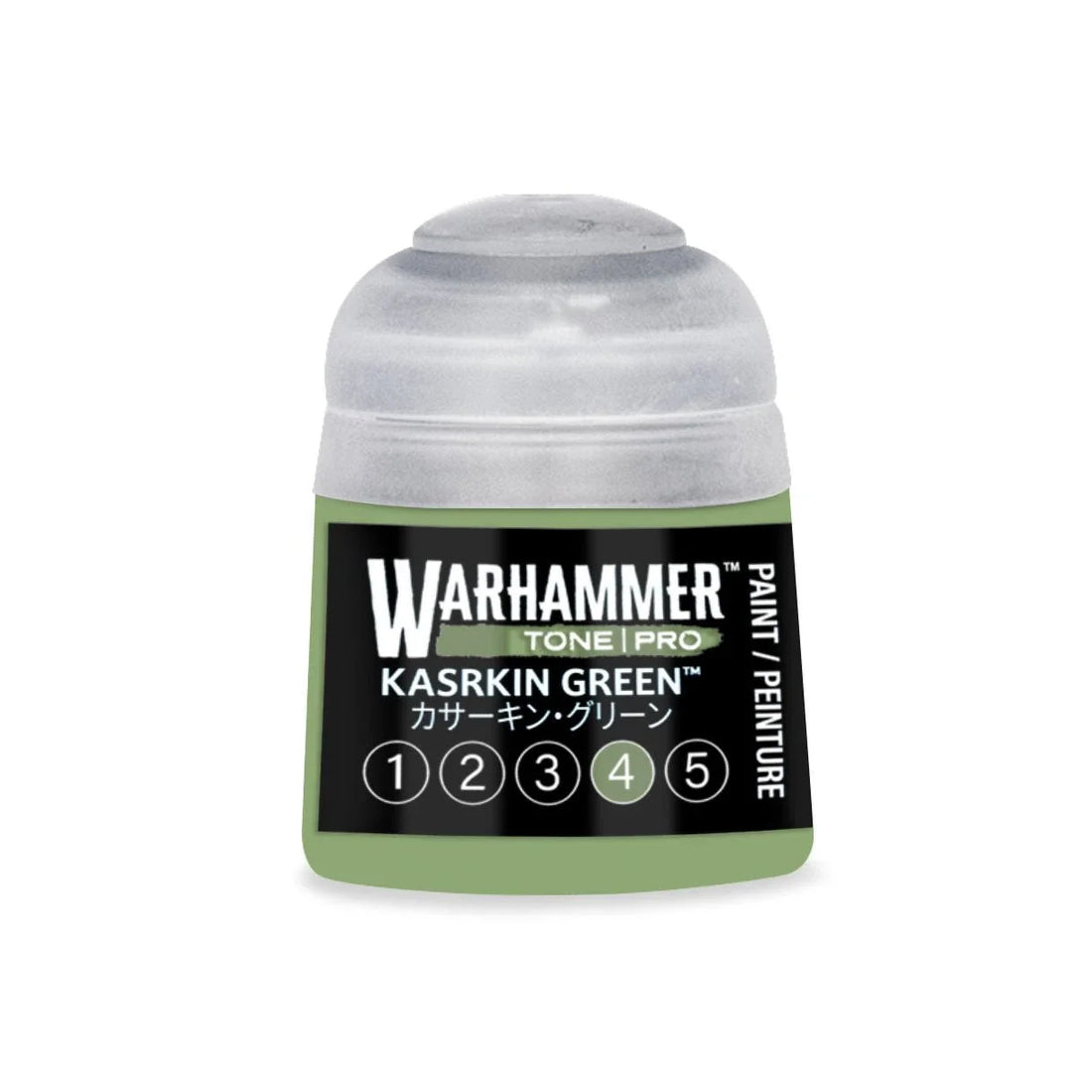 Warhammer Tone Pro Paint Kasrkin Green 4 12Ml - Citadel Acrylic