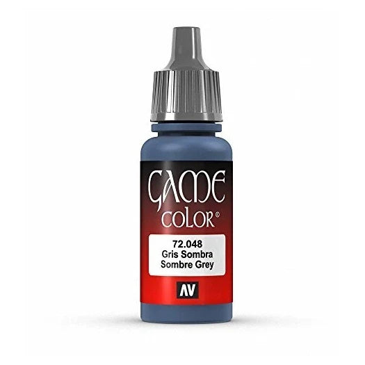 Vallejo Game Color Sombre Grey Paint, 17ml