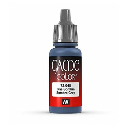Vallejo Game Color Sombre Grey Paint, 17ml