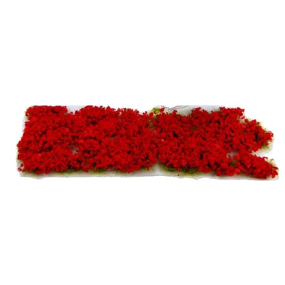 Green Stuff World for Models and Miniatures Blossom Tufts 6mm self-adhesive - Red Flowers 9280