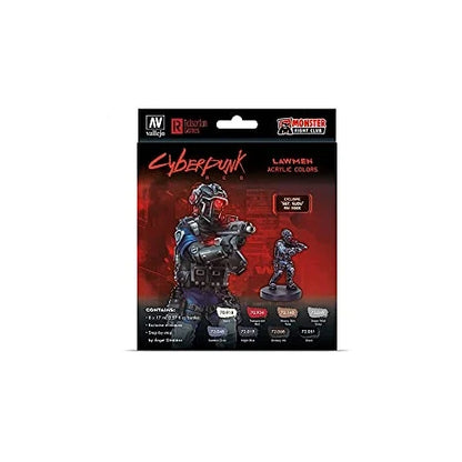 Vallejo VAL72308 Model Paints Set with Sgt Suou Mini Figure