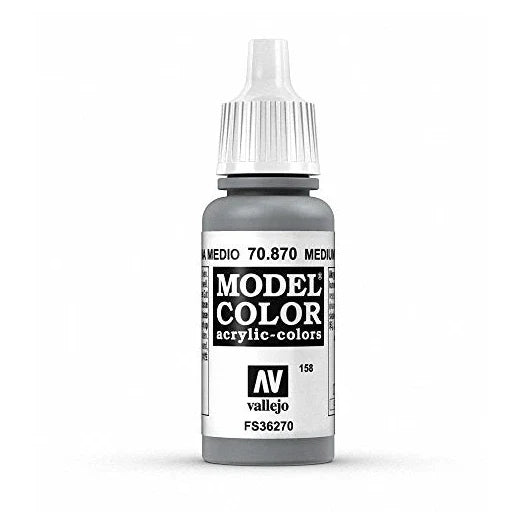 Vallejo Model Color: Medium Sea Grey (70.870) - 17ml