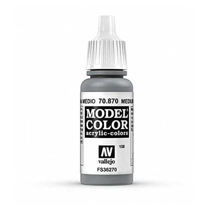 Vallejo Model Color: Medium Sea Grey (70.870) - 17ml
