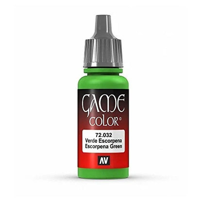 Vallejo Game Color Escorpena Green Paint, 17ml