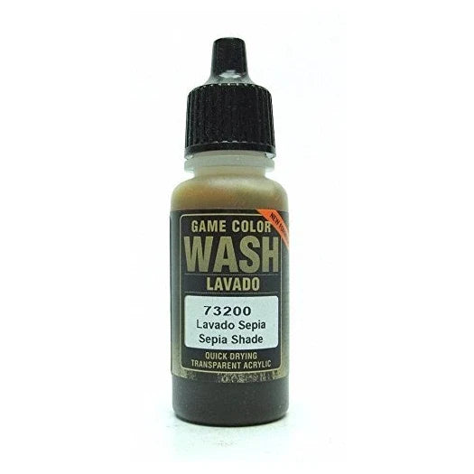 Vallejo Game Color Sepia Wash, 17ml