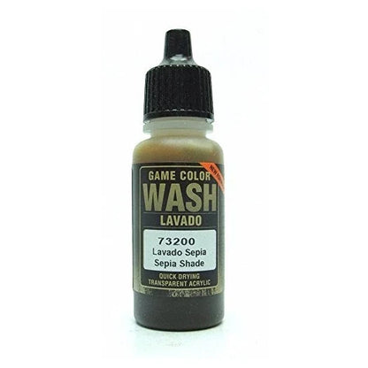 Vallejo Game Color Sepia Wash, 17ml
