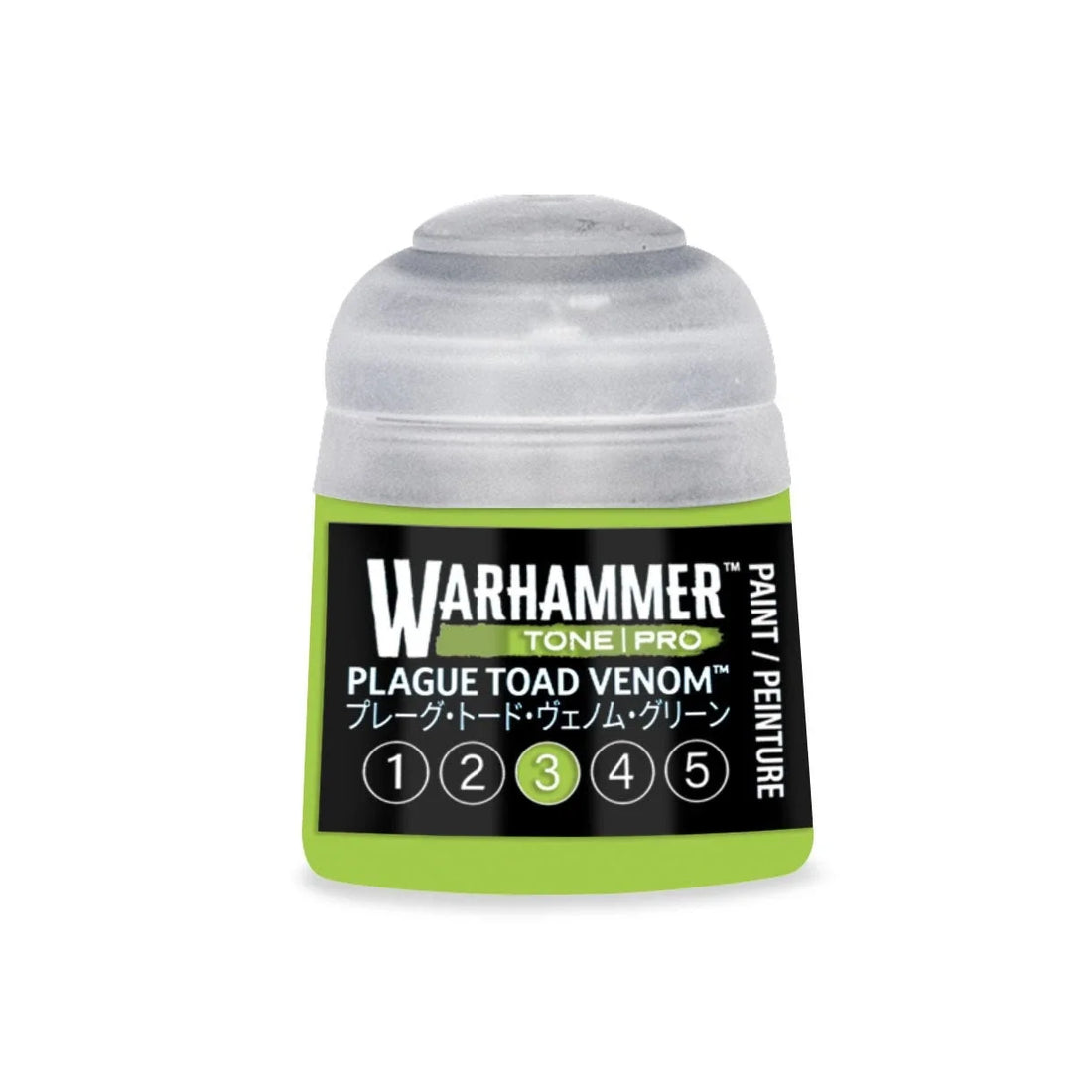 Warhammer Tone Pro Paint Plague Toad Venom 3 12Ml - Citadel Acrylic