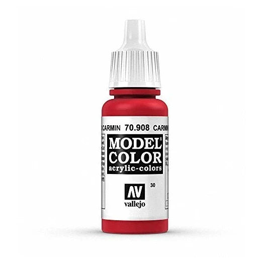 Vallejo Carmine Red Paint, 17ml