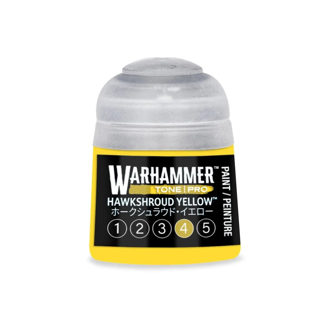Warhammer Tone Pro Paint Hawkshroud Yellow 4 12Ml - Citadel Acrylic