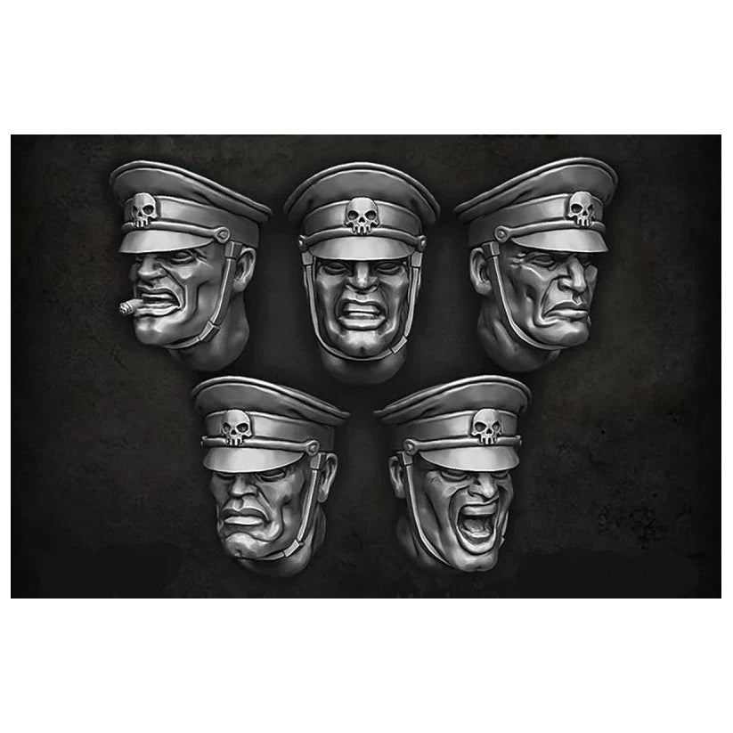 Green Stuff World for Models and Miniatures Honour Guard Heads S358