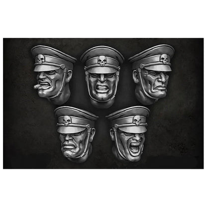 Green Stuff World for Models and Miniatures Honour Guard Heads S358