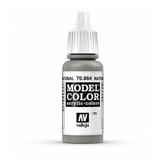Vallejo Model Color: Natural Steel (70.864) - 17ml