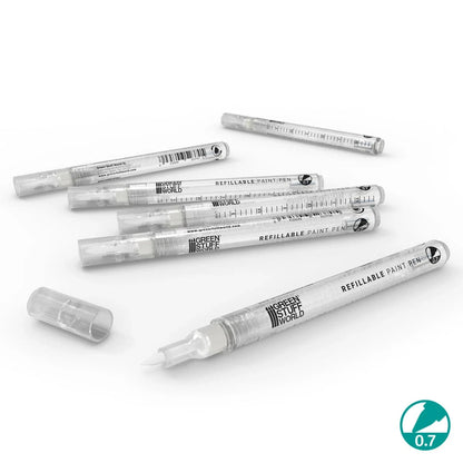 Green Stuff World Refillable Paint Pens 0.7mm (Pack of 6)