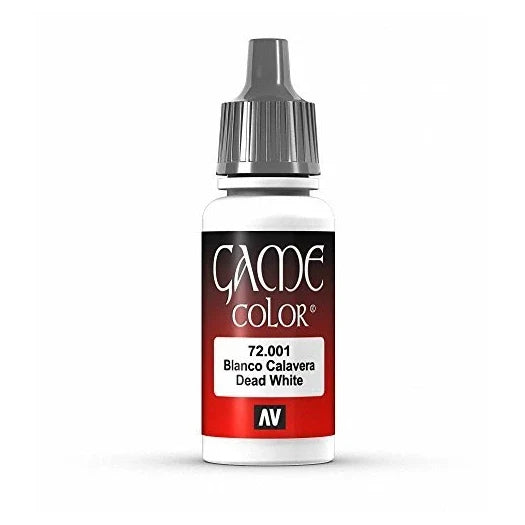 Vallejo Game Color: Dead White (72.001) - 17ml