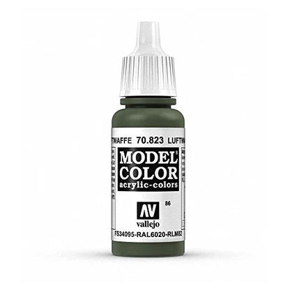 Vallejo Model Color: Luftwaffe Cam. Green (70.823) - 17ml