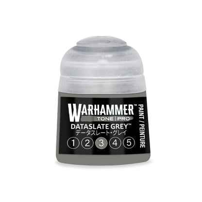 Warhammer Tone Pro Paint Dataslate Grey 3 12Ml - Citadel Acrylic