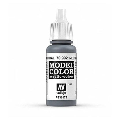 Vallejo Model Color Acrylic Paint, Neutral Grey