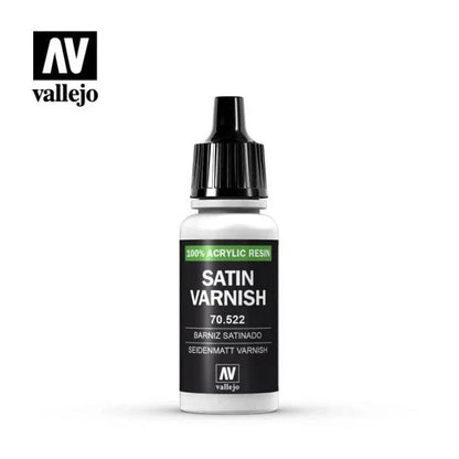 Vallejo Auxiliary Products: Satin Varnish (70.522) - 17ml