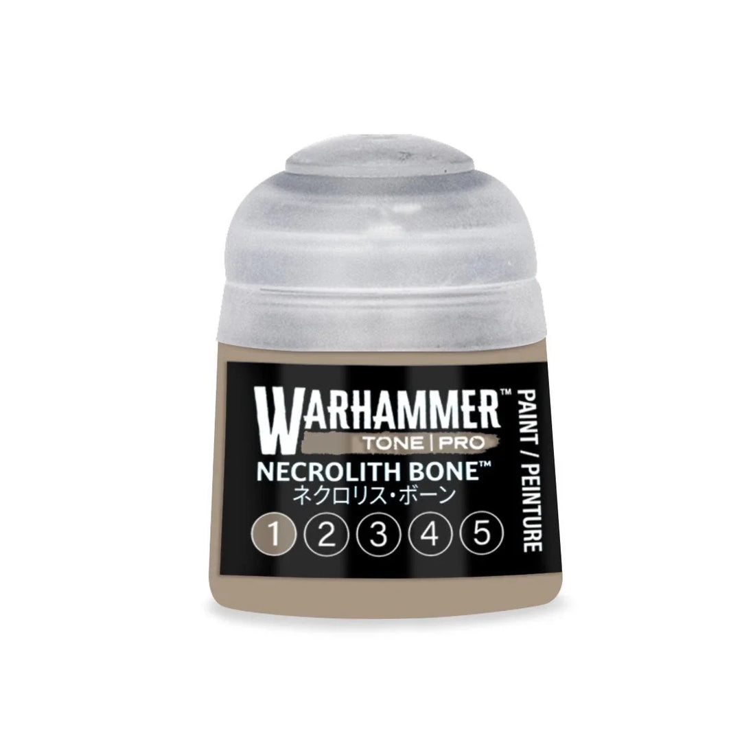 Warhammer Tone Pro Paint Necrolith Bone 1 12Ml - Citadel Acrylic