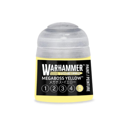 Warhammer Tone Pro Paint Megaboss Yellow 5 12Ml - Citadel Acrylic
