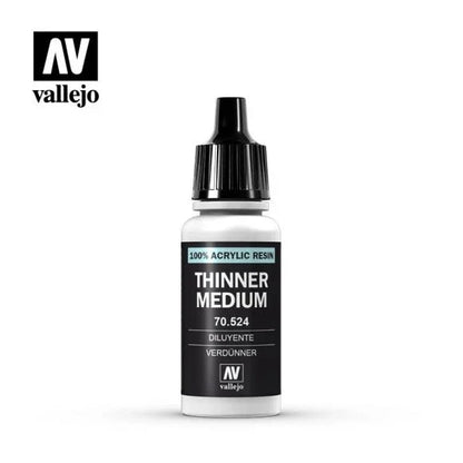 Vallejo Auxiliary Products: Thinner (70.524) - 17ml