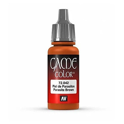 Vallejo Game Color Parasite Brown Paint, 17ml