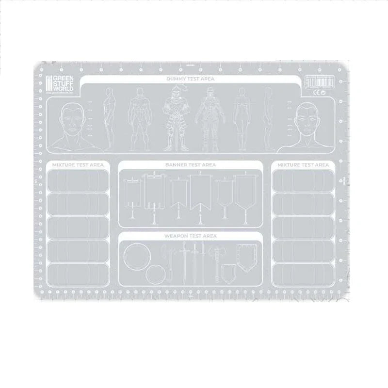 Green Stuff World for Models and Miniatures Silicone Painting Mat 600x400mm 2713