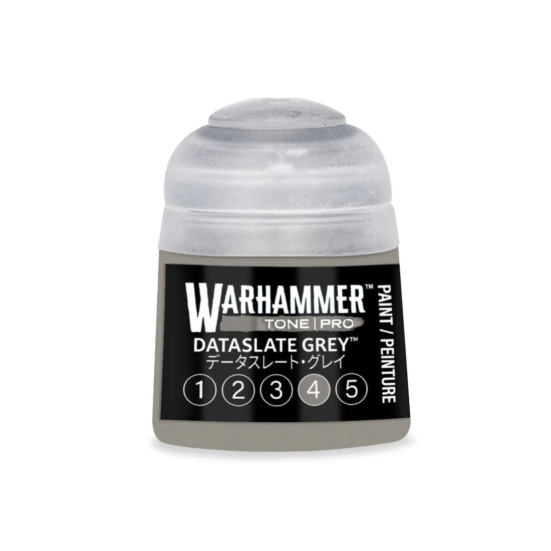 Warhammer Tone Pro Paint Dataslate Grey 4 12Ml - Citadel Acrylic