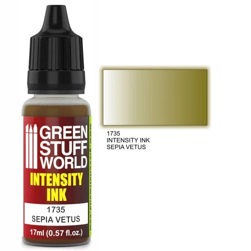 Green Stuff World – Intensity Ink for Models and Miniatures Sepia Vetus 1735