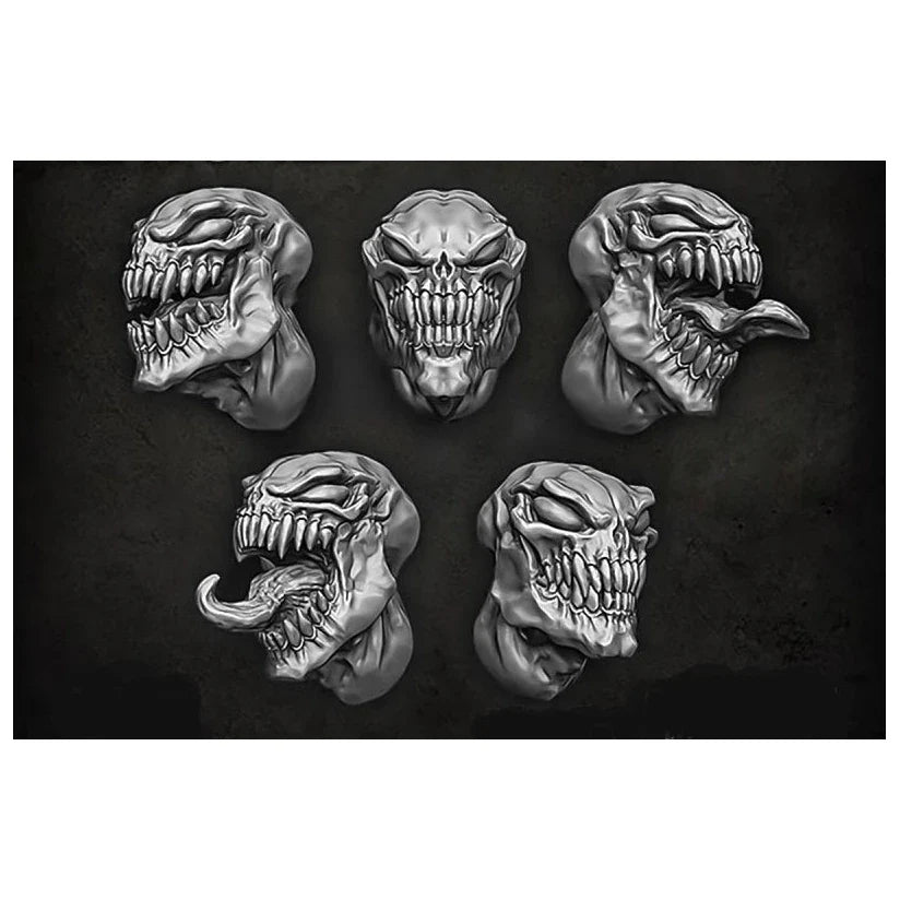 Green Stuff World for Models and Miniatures Nightmares Heads S278