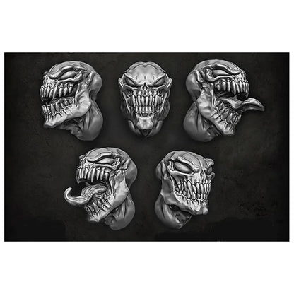 Green Stuff World for Models and Miniatures Nightmares Heads S278