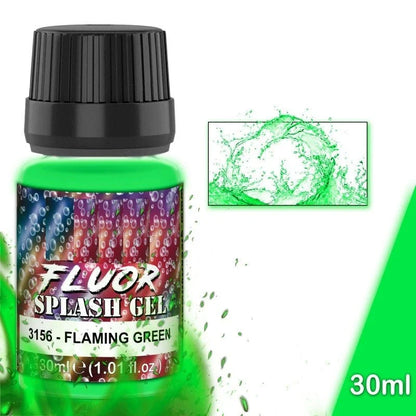 Green Stuff World for Models and Miniatures Splash Gel - Flaming Green 3156