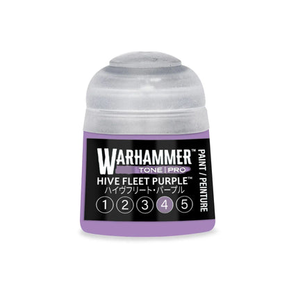 Warhammer Tone Pro Paint Hive Fleet Purple 4 12Ml - Citadel Acrylic