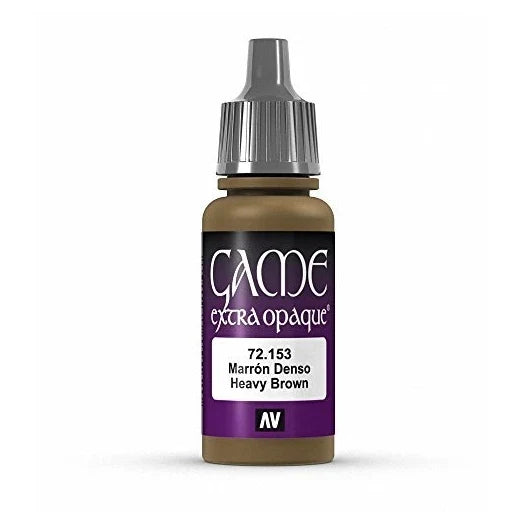 Vallejo Game Color: Heavy Brown (72.153) - 17ml