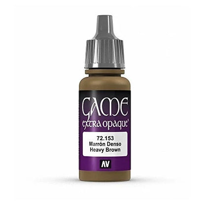 Vallejo Game Color: Heavy Brown (72.153) - 17ml
