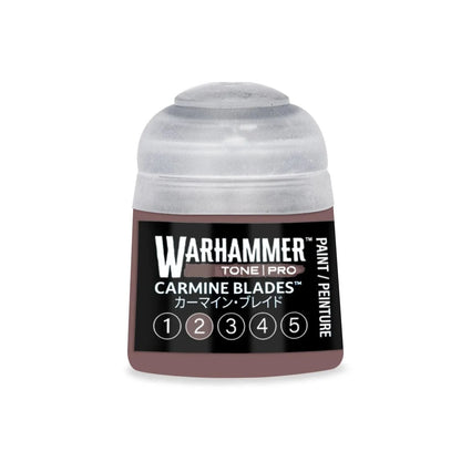 Warhammer Tone Pro Paint Carmine Blades 2 12Ml - Citadel Acrylic