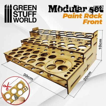 Green Stuff World Modular Paint Rack - Front 9846