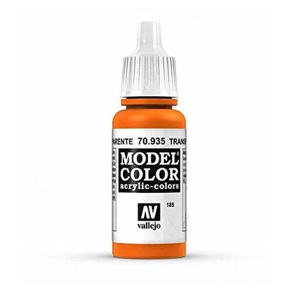 Vallejo Model Color: Transparent Orange (70.935) - 17ml