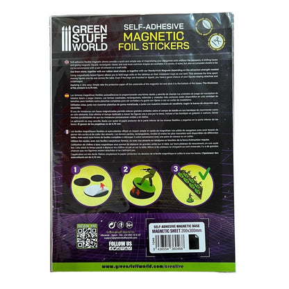 Green Stuff World Magnetic Sheet - Self Adhesive 1046