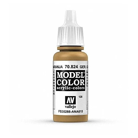 Vallejo Model Color: Ger. C. Orange Ochre (70.824) - 17ml