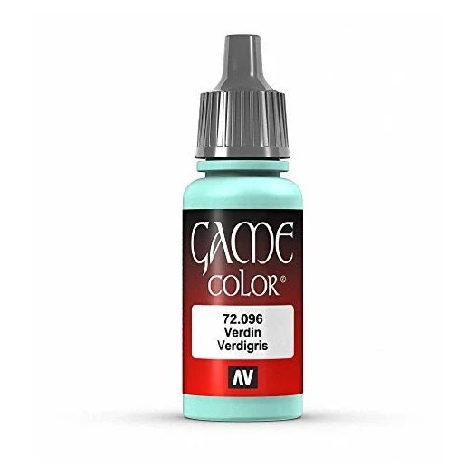 Vallejo Game Color Verdigris Paint, 17ml