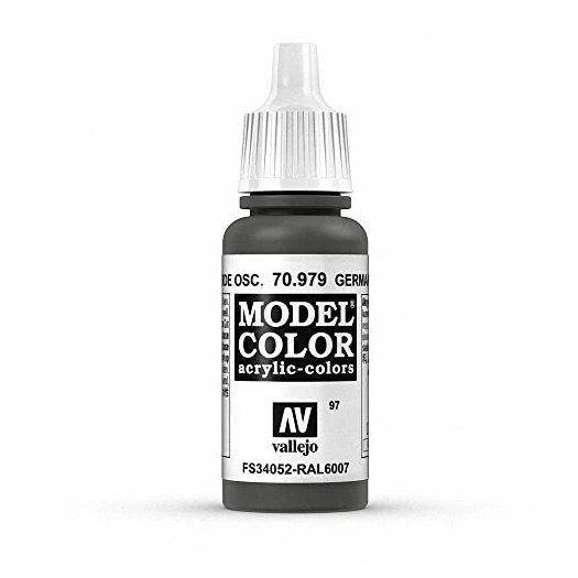 Vallejo Model Color: Ger. Cam. Dark Green (70.979) - 17ml