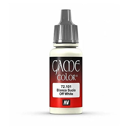 Vallejo Game Color Off White Paint, 17ml