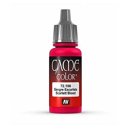 Vallejo Game Color: Scarlet Blood (72.106) - New Formula